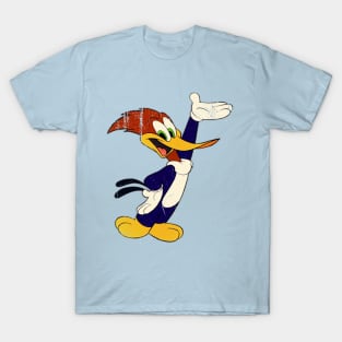 Woody Woodpecker - Distressed Vintage Authentic Style T-Shirt